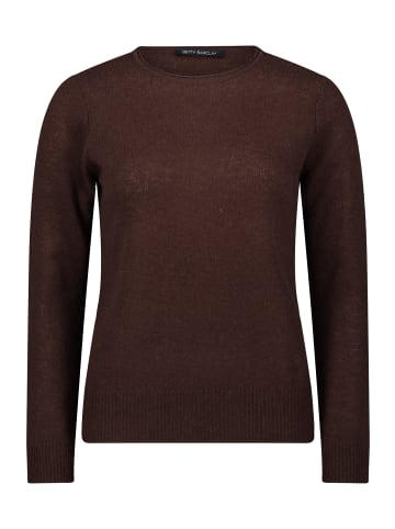 Betty Barclay Kaschmir-Pullover mit Rundhalsausschnitt in Light Maroon