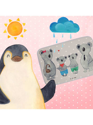 Mr. & Mrs. Panda Badteppich Koala Familie zwei ohne Spruch in Grau Pastell