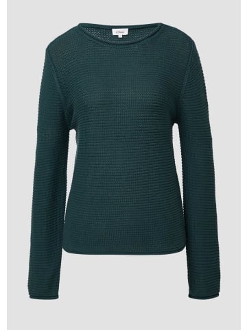 s.Oliver Strickpullover in 6933_tannengrün