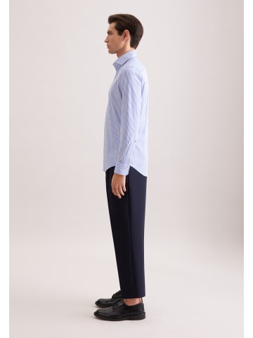 Seidensticker Performance-Hemd X-Slim in Mittelblau