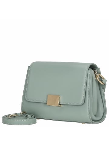 Seidenfelt Ellanda - Umhängetasche 20 cm (black/gold) in soft blue