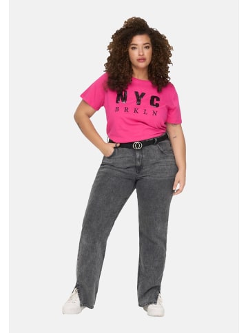 ONLY Carmakoma T-Shirt 'Glammy' in pink