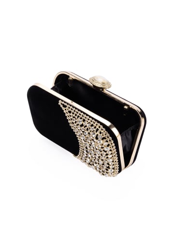 Blonda Women Clutch in Black
