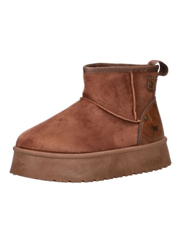 Stiefelette Braun