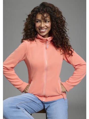 OCEAN SPORTSWEAR Fleecejacke in koralle