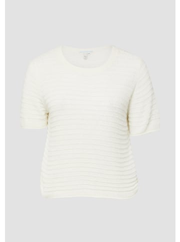 QS Strickpullover in 0200_creme