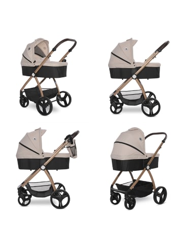 Lorelli Kombikinderwagen Infinity 3in1 in natur