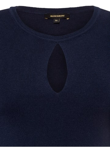 More & More Strickpullover in marine - 0001