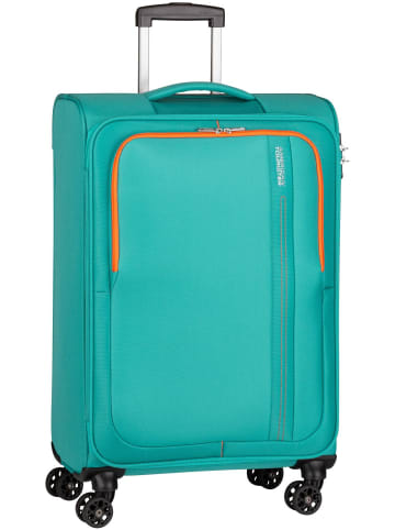 American Tourister Koffer & Trolley Sea Seeker Spinner 68 in Aqua Green