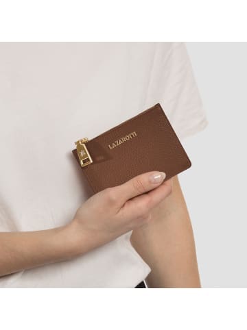 Lazarotti Bologna Leather Schlüsseletui Leder 11.5 cm in brown