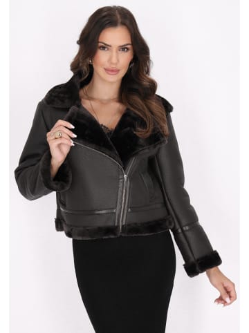 faina Damen Jacket in Dunkelbraun