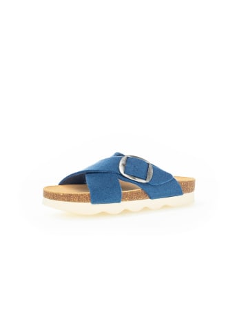 Gabor Fashion Pantolette in Blau