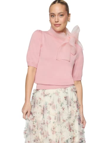 Zero  Pullover mit Schleife in Bridal Rose