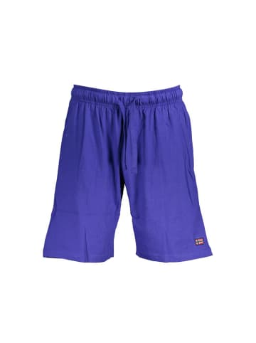 NORWAY 1963 Blaue Baumwoll-Bermuda-Shorts