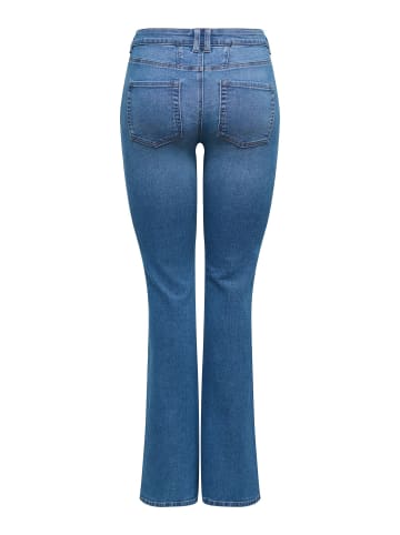 ONLY Flared fit jeans in Medium Blue Denim