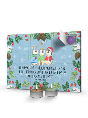 Mr. & Mrs. Panda Adventskalender Winterzeit Heilige drei Könige ... in Eisblau