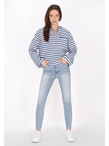 usha BLUE LABEL Women Blouse in multicolor blue