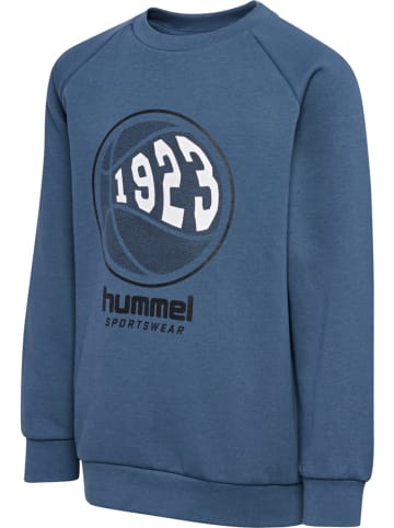 Hummel Hoodie "Hmlloksi Sweatshirt" in Blau