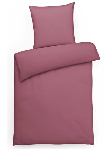 Carpe Sonno Mako-Satin Bettwäsche-Set in Bordeaux