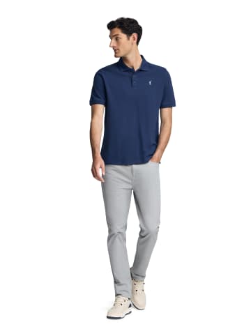 Polo Club Poloshirt in Indigo Blau