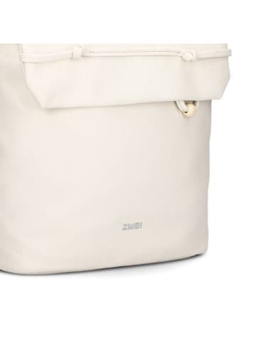 Zwei Perla Daypack 35 cm Laptopfach in off white