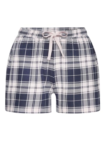 VIVANCE DREAMS Pyjamashorts in rosa-navy-kariert