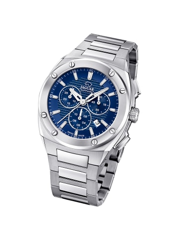 Jaguar Chronograph-Armbanduhr Jaguar Executive silber extra groß (ca. 45,5mm)