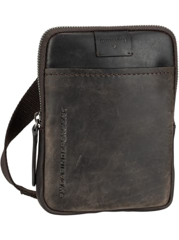 Strellson Umhängetasche Brick Lane Brian Shoulderbag XSVZ 1 in Dark Brown