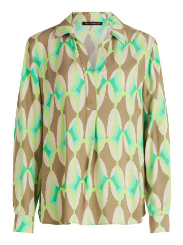 Betty Barclay Longbluse langarm in Khaki/Green