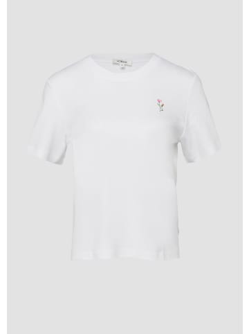 s.Oliver T-Shirt in 01D0_weiß