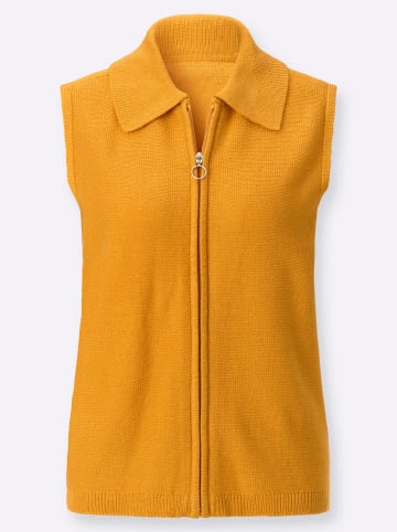 WITT WEIDEN Strickweste in ocker