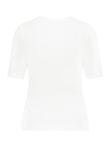 Betty Barclay Basic Shirt kurzarm in Rohweiß