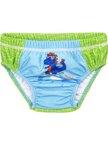 Playshoes Badehose "UV-Schutz Windelhose Dino" in Blau