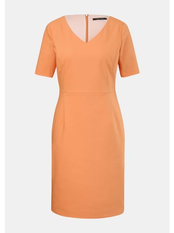 comma Kleid kurz in Orange