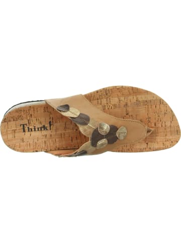 Think! Zehentrenner JULIA DAMEN in Linen/Kombi