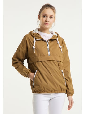 DreiMaster Damen Schlupfjacke in Dunkelsand