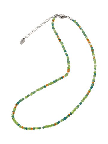 IZIA Women Necklace in Green Multicolor