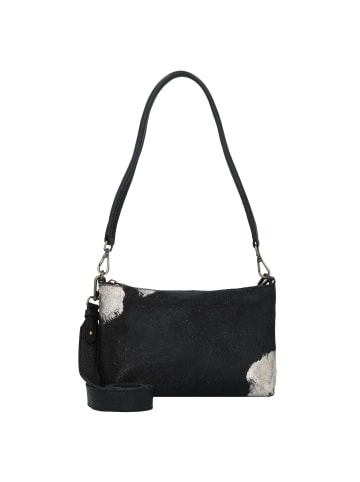 Cowboysbag Westerville Schultertasche Leder 23 cm black-gold hair on