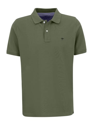 FYNCH-HATTON Polo, Basic in Dusty oliv
