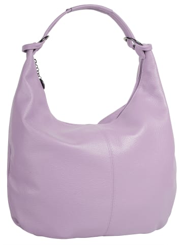 Cluty Shopper echt Leder in violett