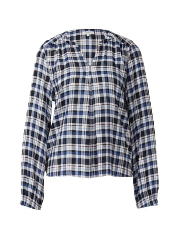 S.OLIVER RED LABEL Langarmbluse in Blau