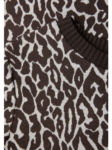 Street One Leo Jacquard Shirt in Braun