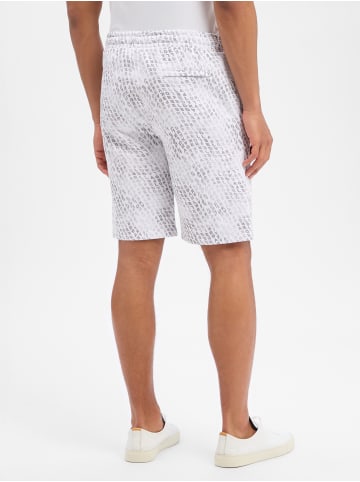 Karl Lagerfeld Shorts in weiß grau - 0002