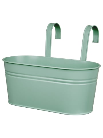 Butlers Hängekasten ZINC in Pastellgrün