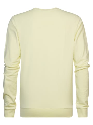 Petrol Industries Bequemer Sweater Cabana in Gelb
