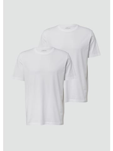 s.Oliver T-Shirt  in  0100_weiß