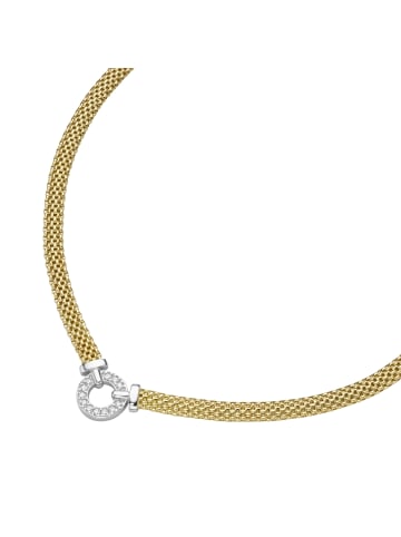 Smart Jewel Collier Mit Zirkonia in Bicolor