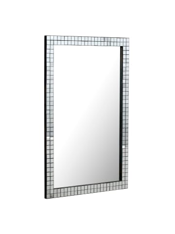 FineBuy Spiegel in Schwarz / Glas / 60x2x90