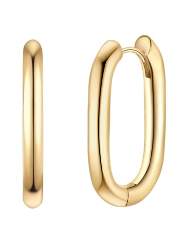 Yokoamii Ohrringe aus Metall-Legierung in gelbgold