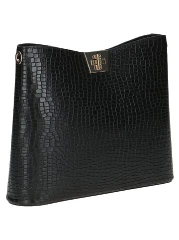 Caprice Handtasche in BLACK CROCO